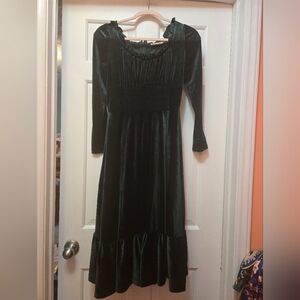 NWOT Ivy City Co. Velvet Dress